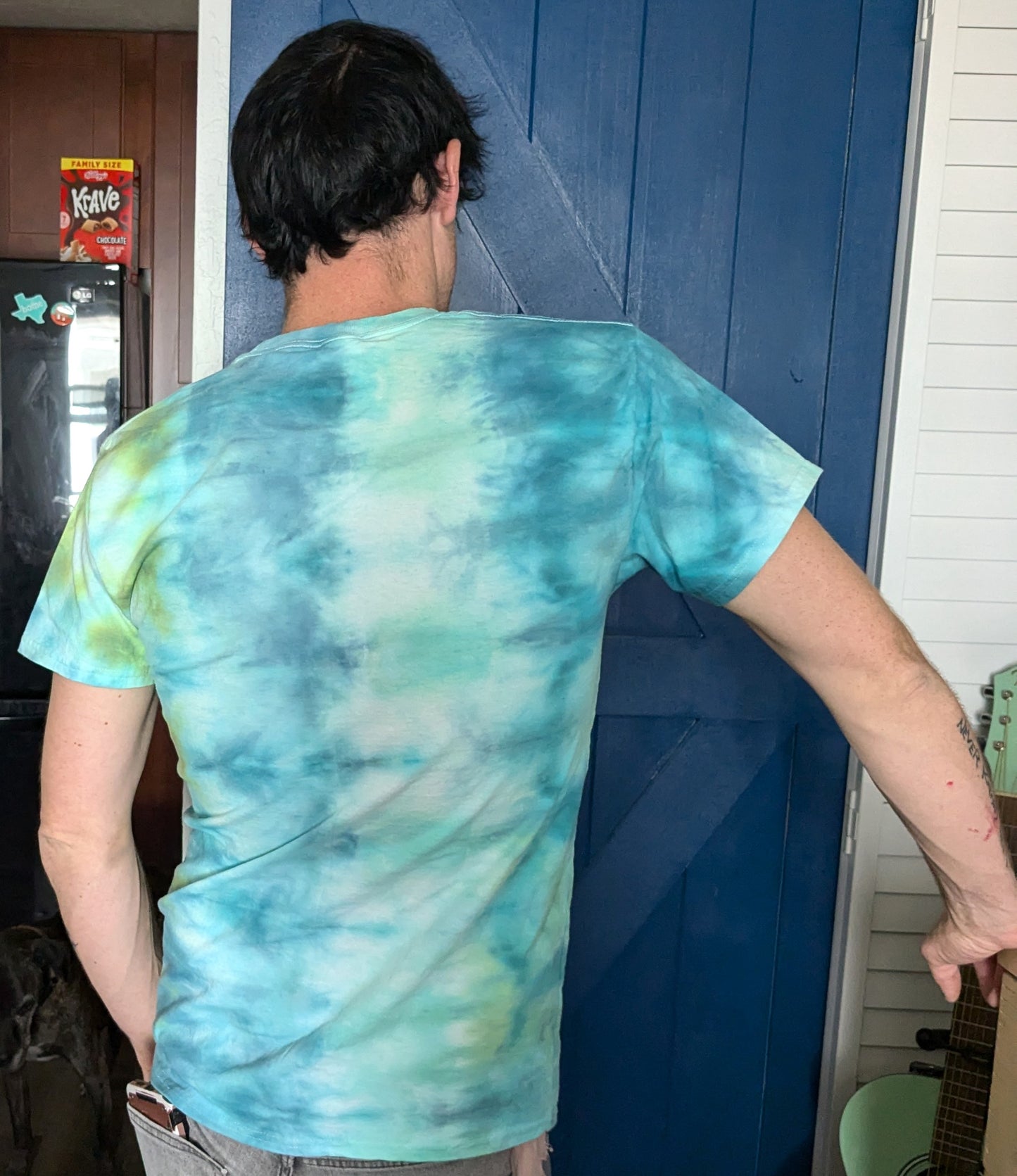 The Adventurer Tarot Inspired Tie-Dye T-Shirt