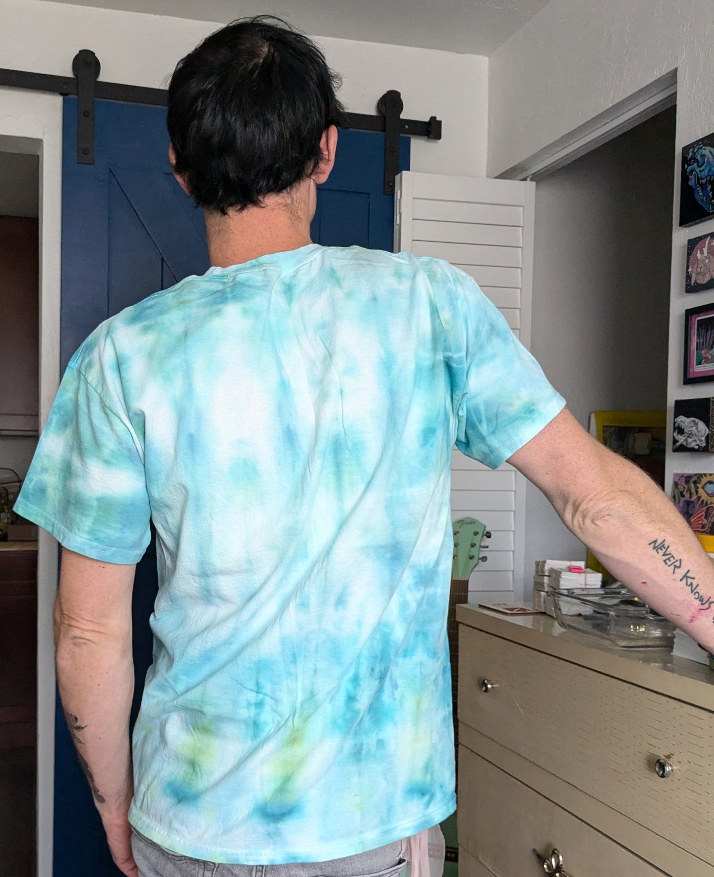 The Adventurer Tarot Inspired Tie-Dye T-Shirt
