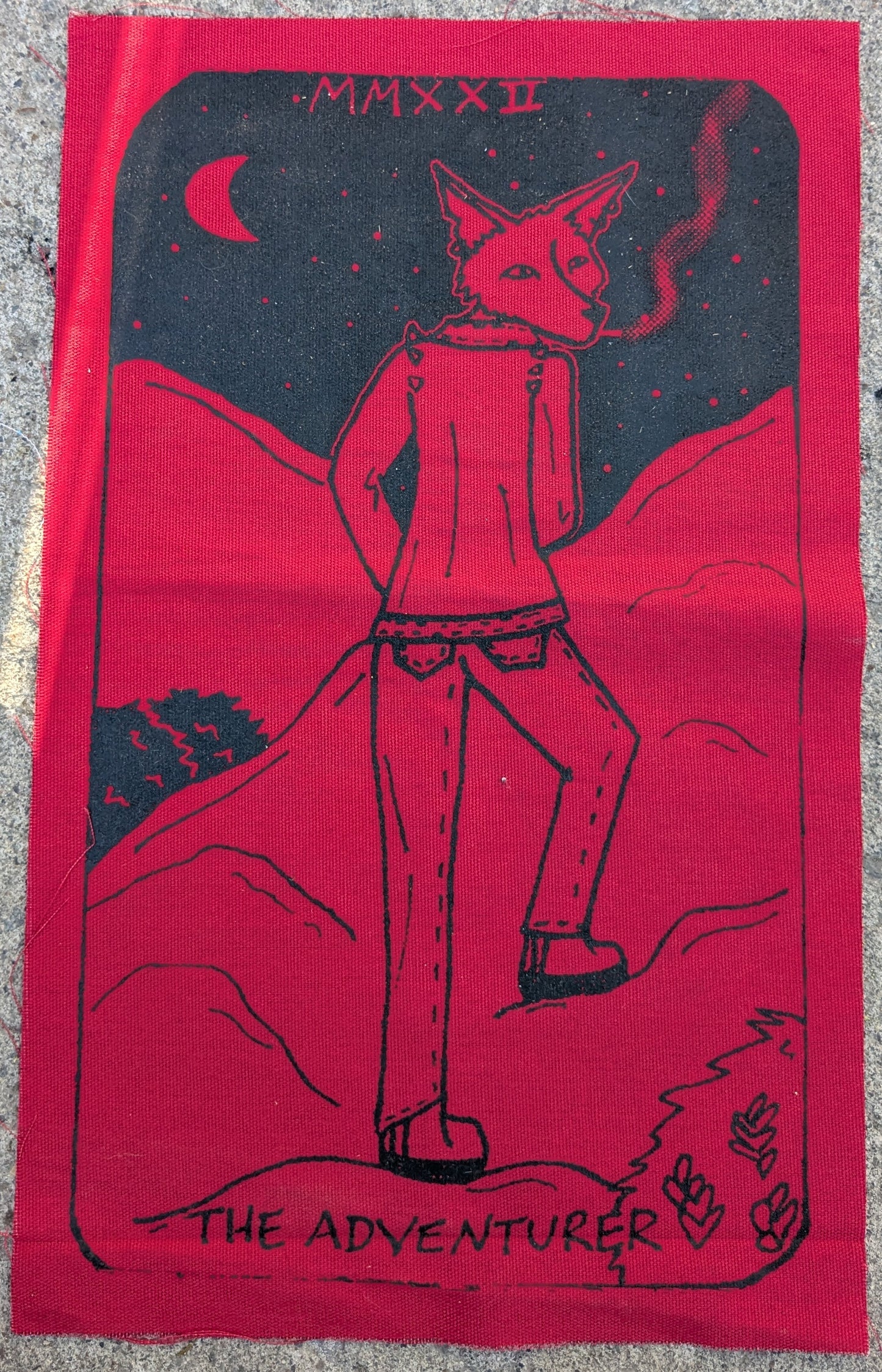 The Adventurer Tarot Inspired Back Patch