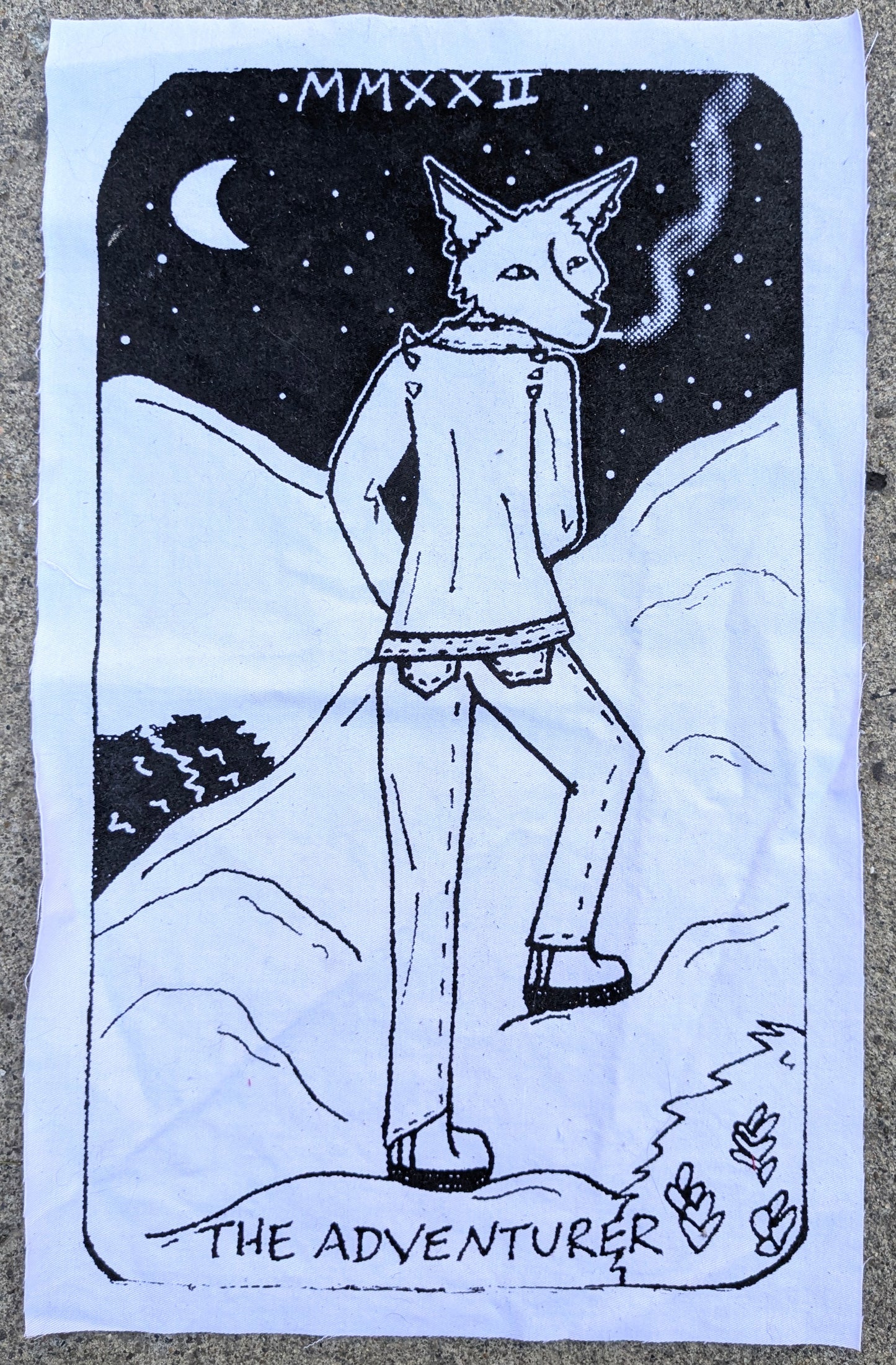 The Adventurer Tarot Inspired Back Patch