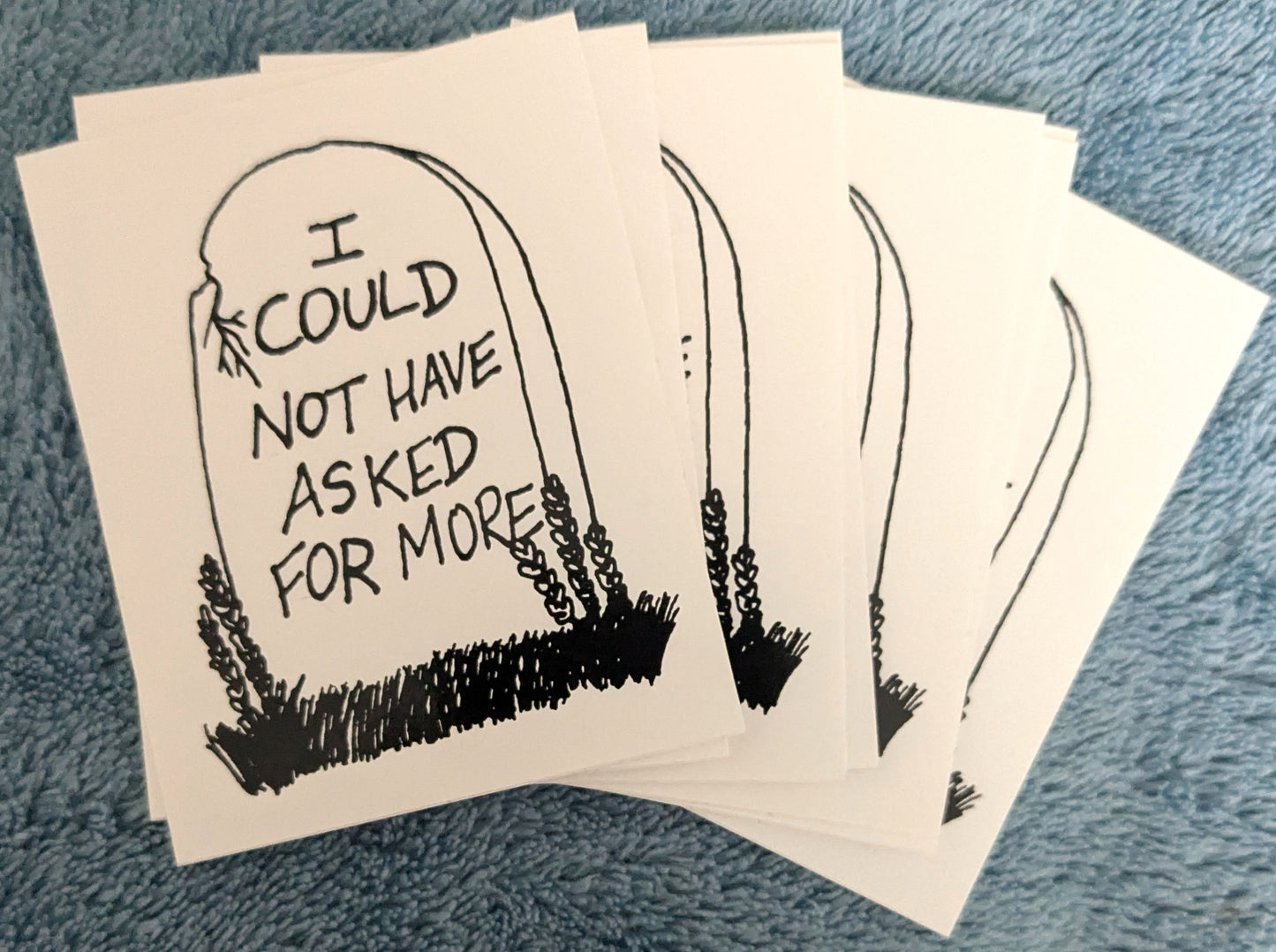 I Could Not Have Asked for More Vinyl Sticker