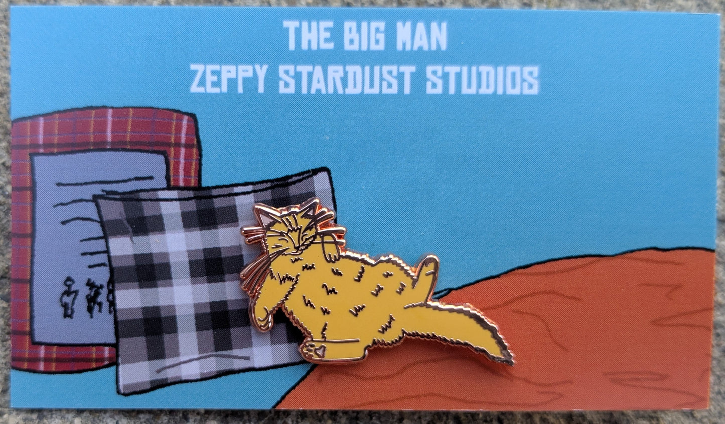 The Big Man Hard Enamel Pin