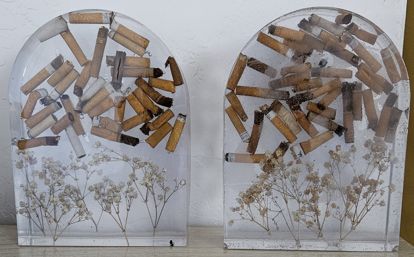 Nailed: Tombstone Bookends by Megan McLeroy