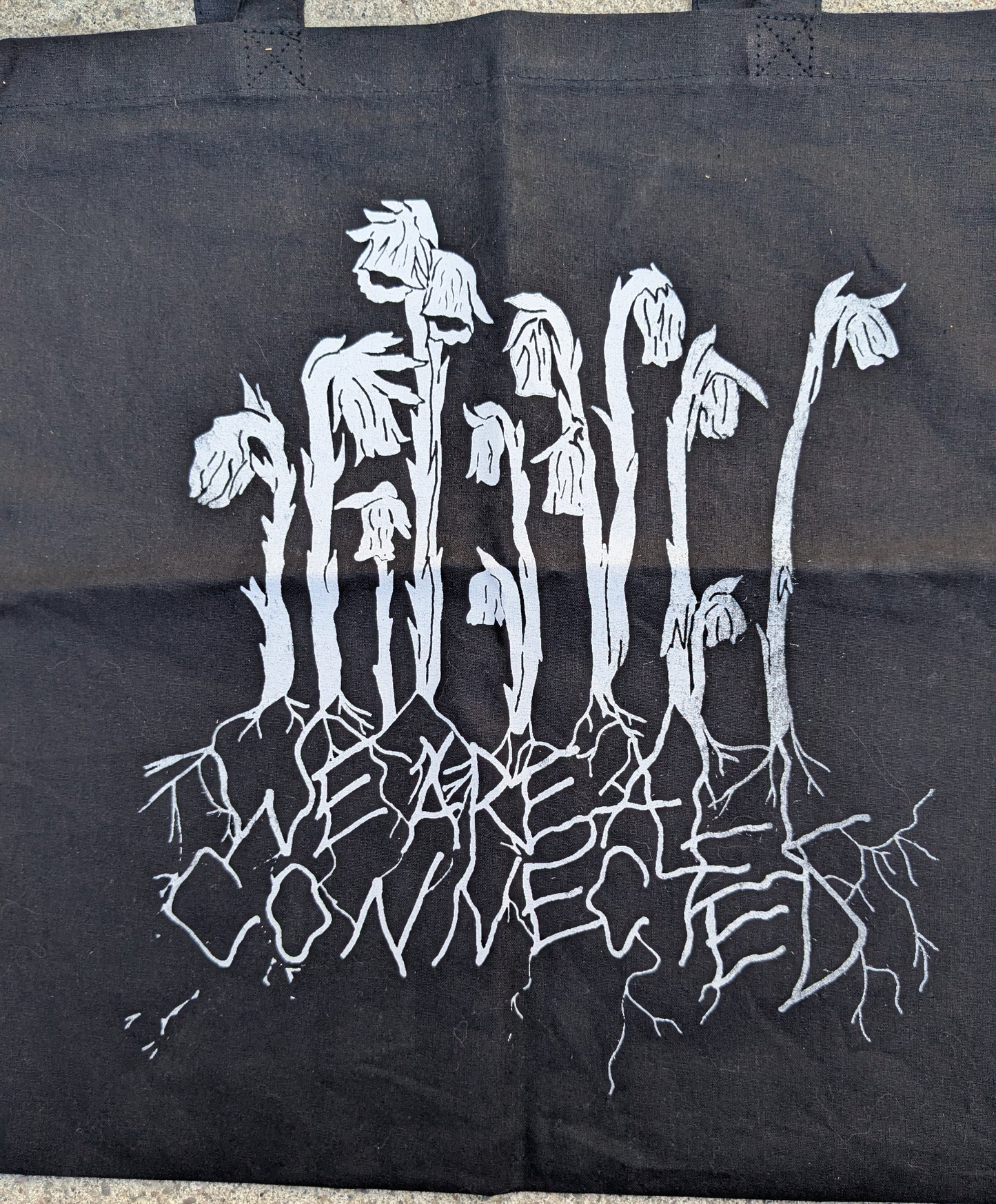 We Are All Connected Canvas Tote Bag