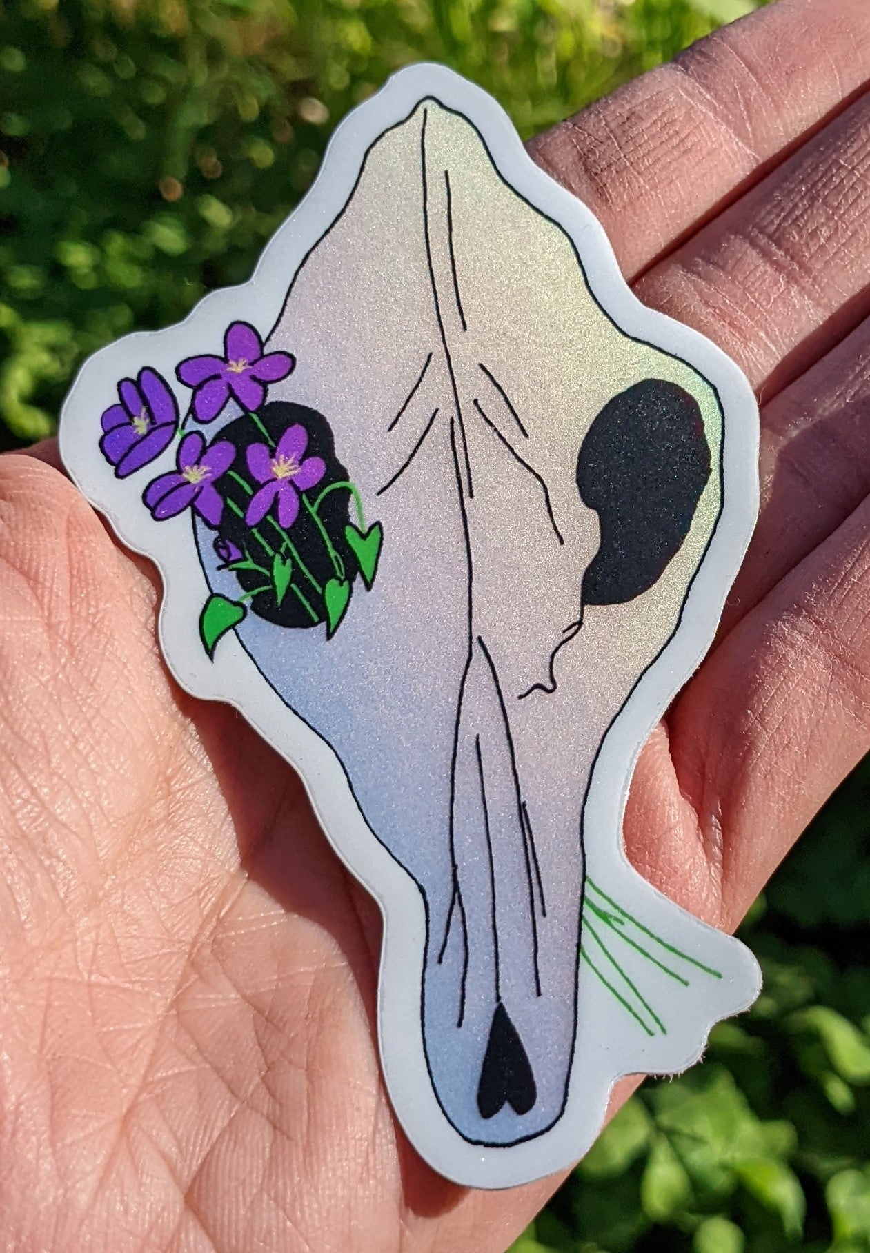 Consumed (by thoughts of you) Vaporwave Vinyl Sticker