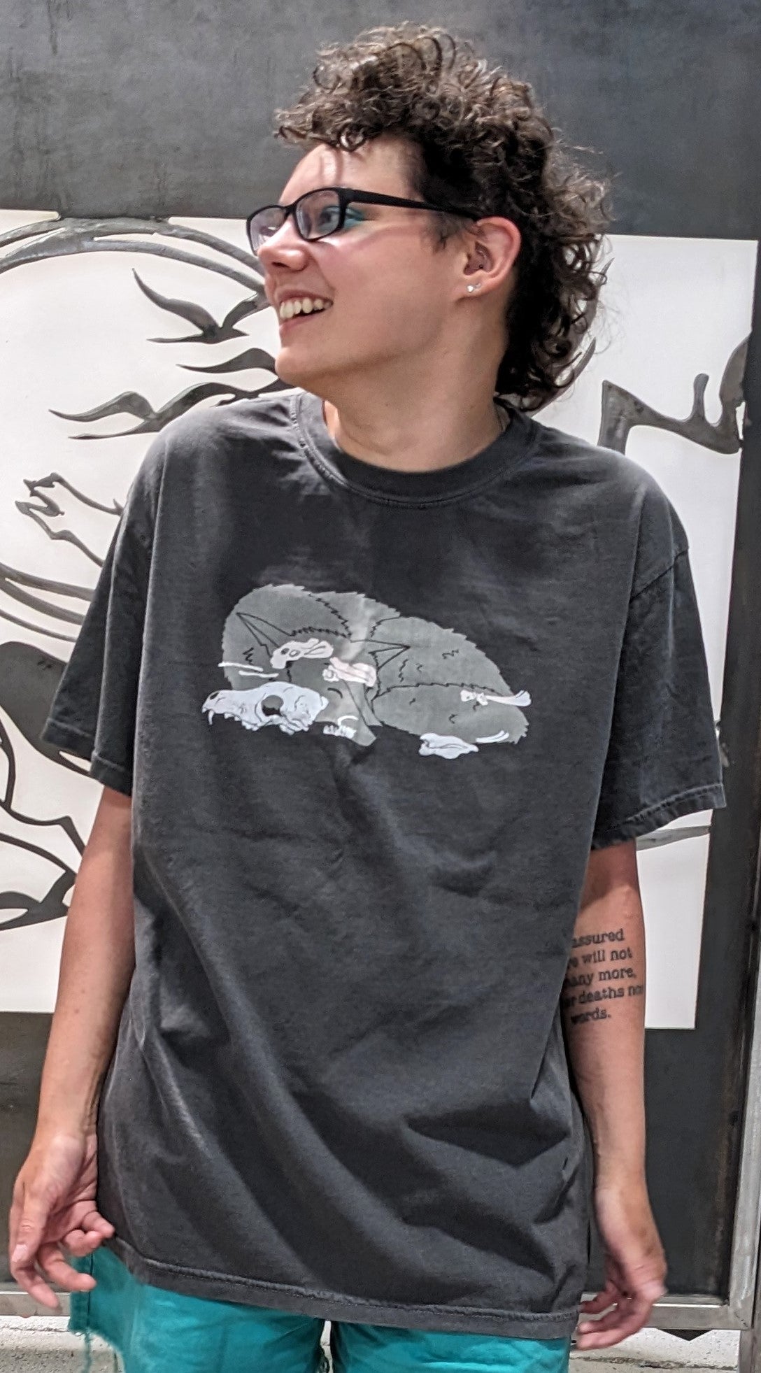 On Being a Coyote Glow-in-the-Dark T-Shirt