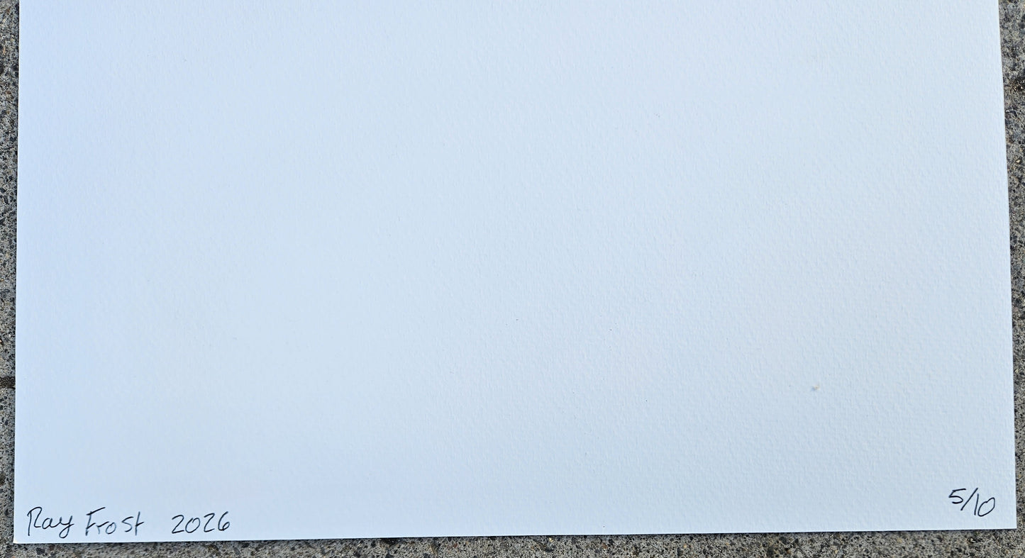 Anticipatory Grief Hand Pulled Print