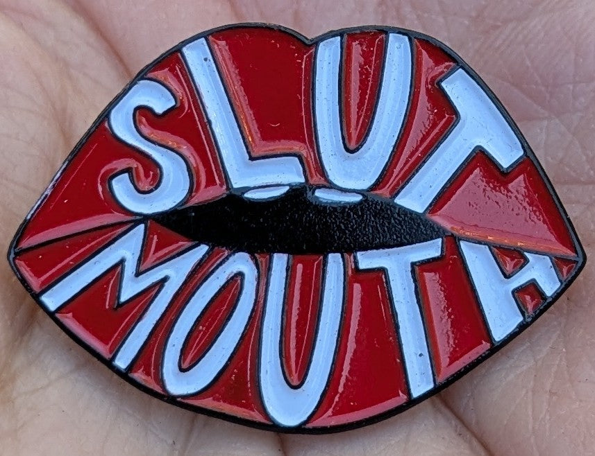 Slutmouth Soft Enamel Pin