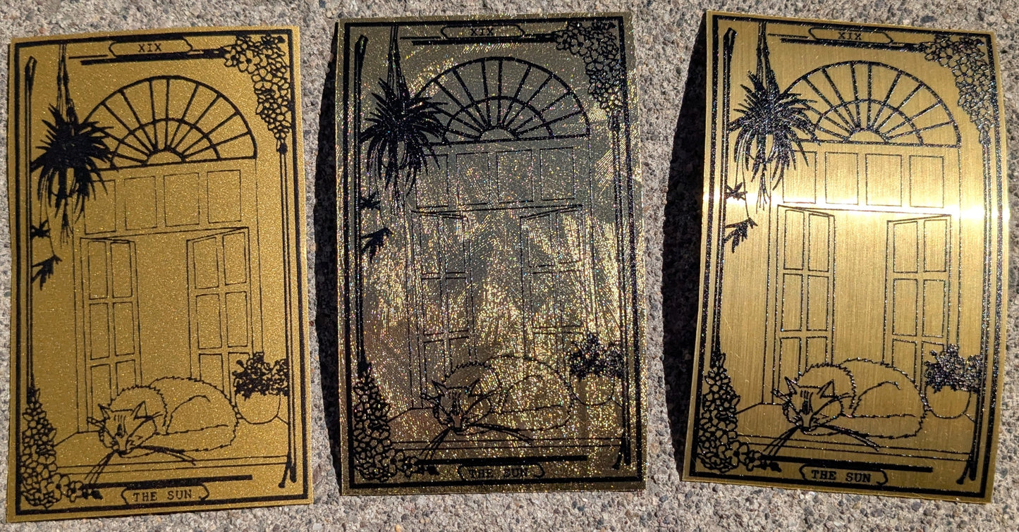 High Desert Tarot: The Sun Vinyl Sticker