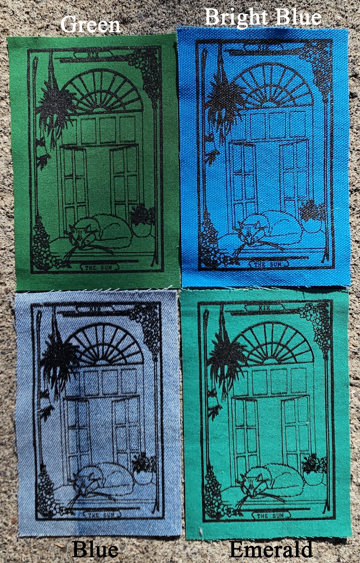 High Desert Tarot: The Sun Patch