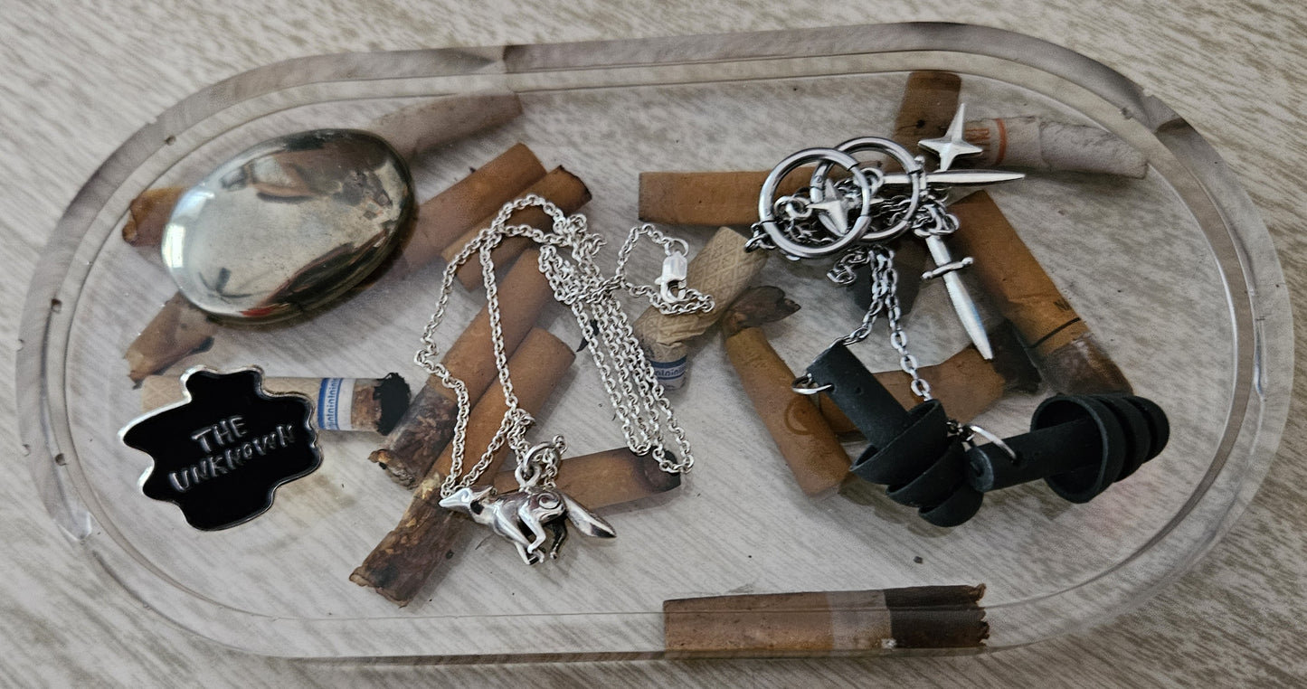 Nailed: Cigarette Trinket Tray by Megan McLeroy