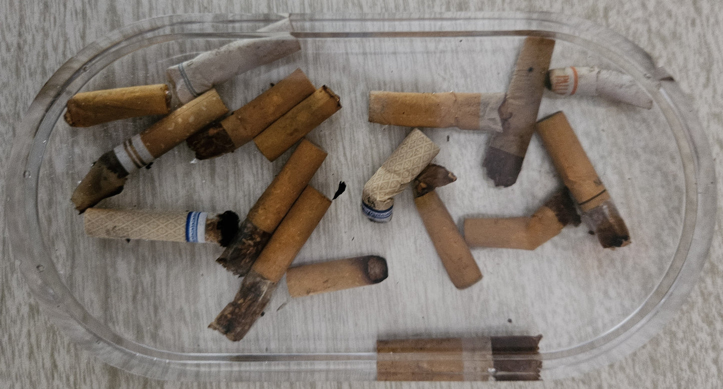 Nailed: Cigarette Trinket Tray by Megan McLeroy