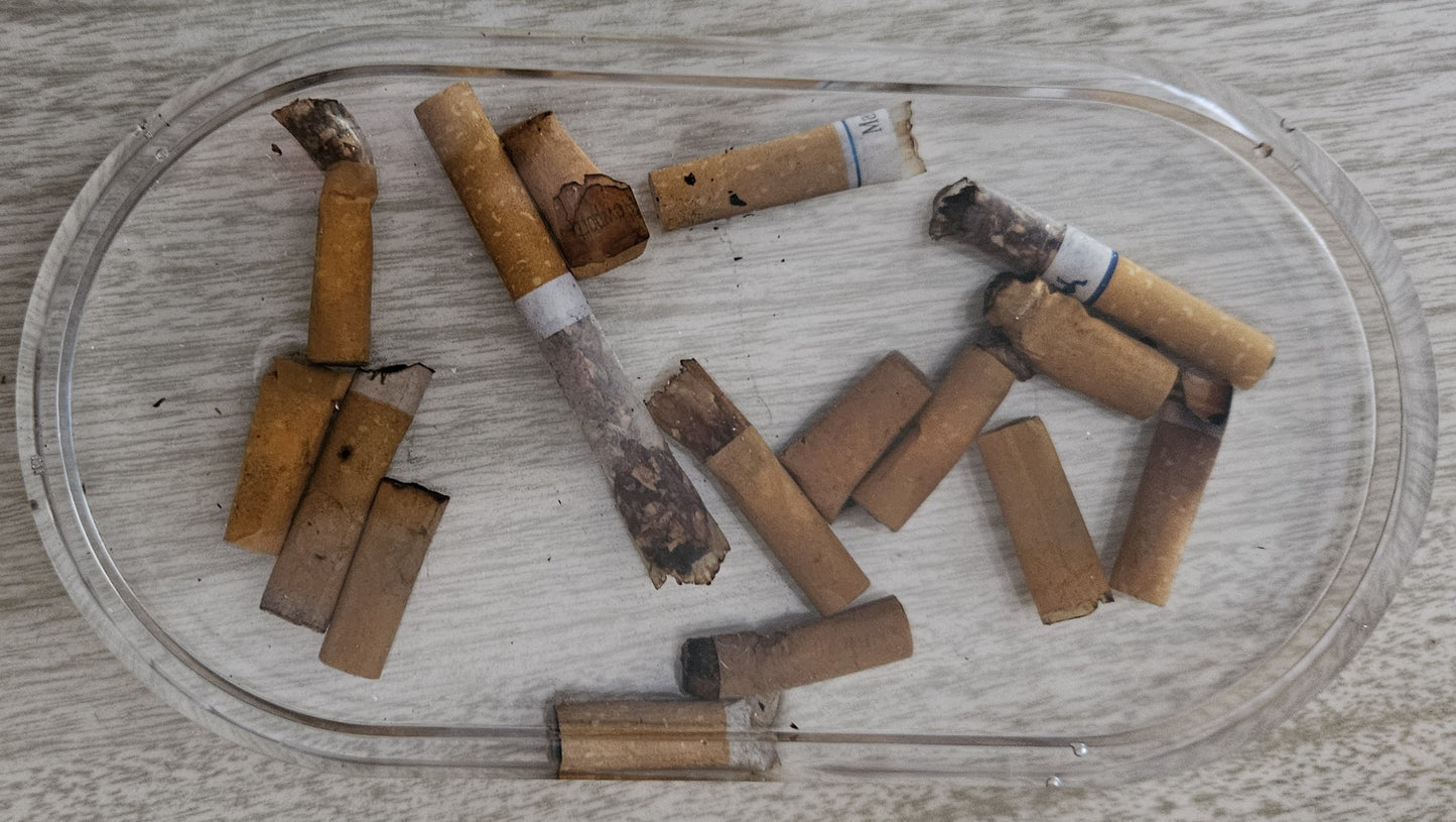Nailed: Cigarette Trinket Tray by Megan McLeroy