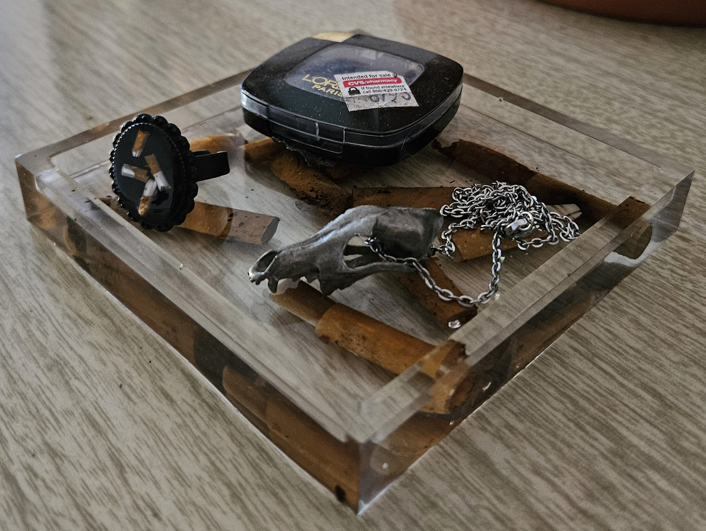 Nailed: Small Cigarette Trinket Tray by Megan McLeroy