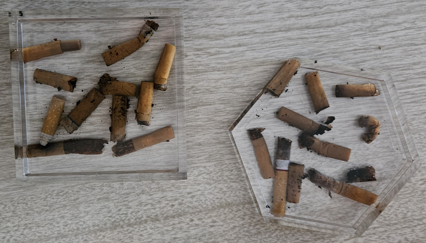 Nailed: Small Cigarette Trinket Tray by Megan McLeroy