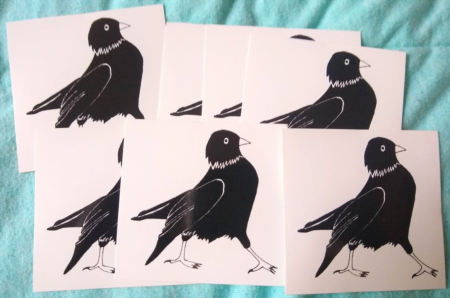 Struttin' Crow Vinyl Sticker