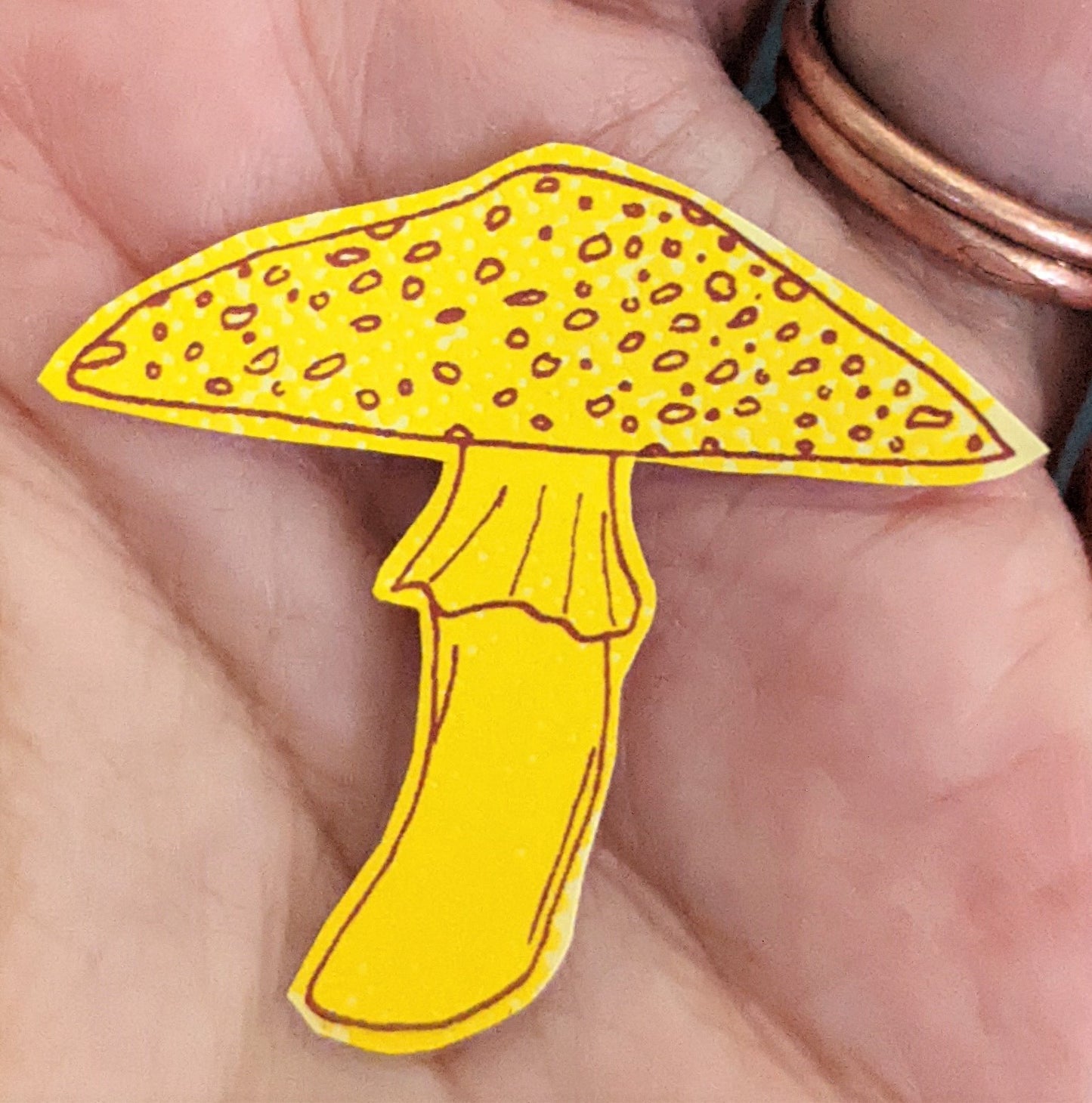Fly Agaric Coyote Vinyl Sticker Set