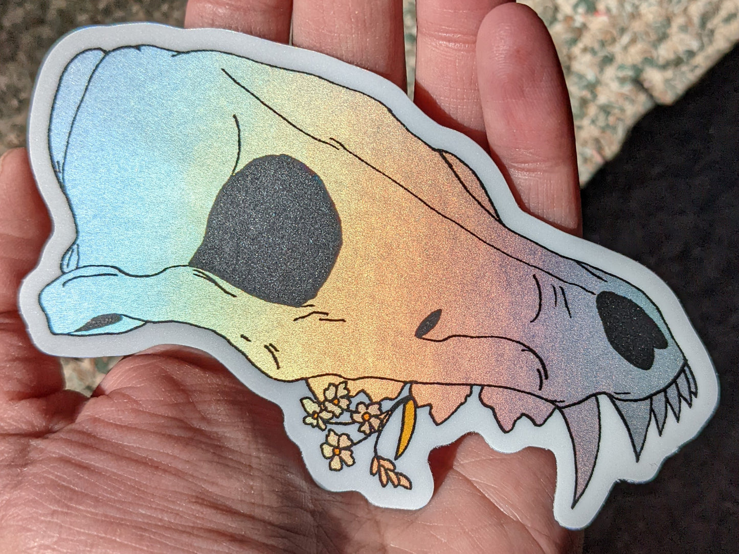 You Won't Forget Me Vaporwave Vinyl Sticker