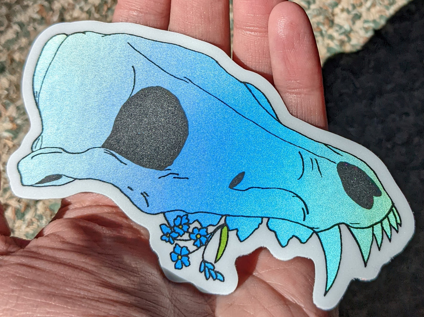 You Won't Forget Me Vaporwave Vinyl Sticker