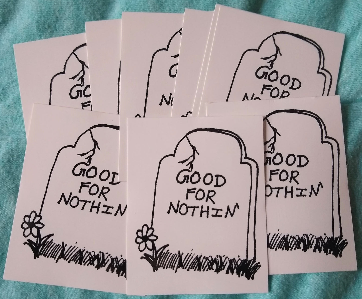 Good for Nothin' Vinyl Sticker