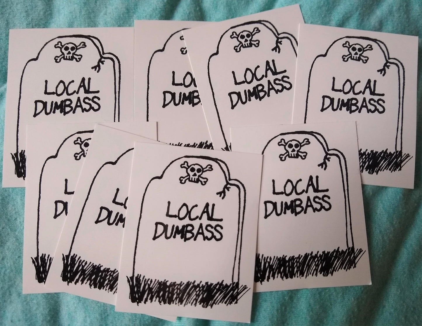 Local Dumbass Vinyl Sticker