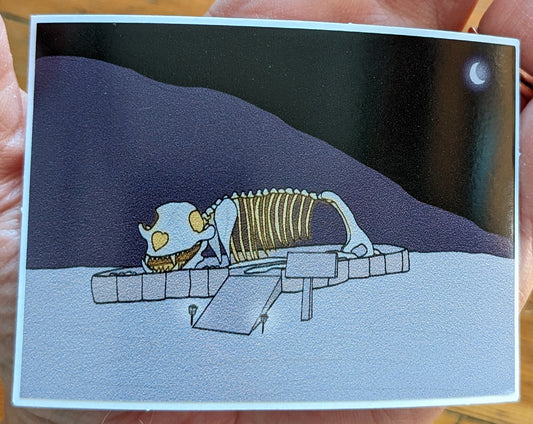 My Body, My Home: Mock Up Sticker