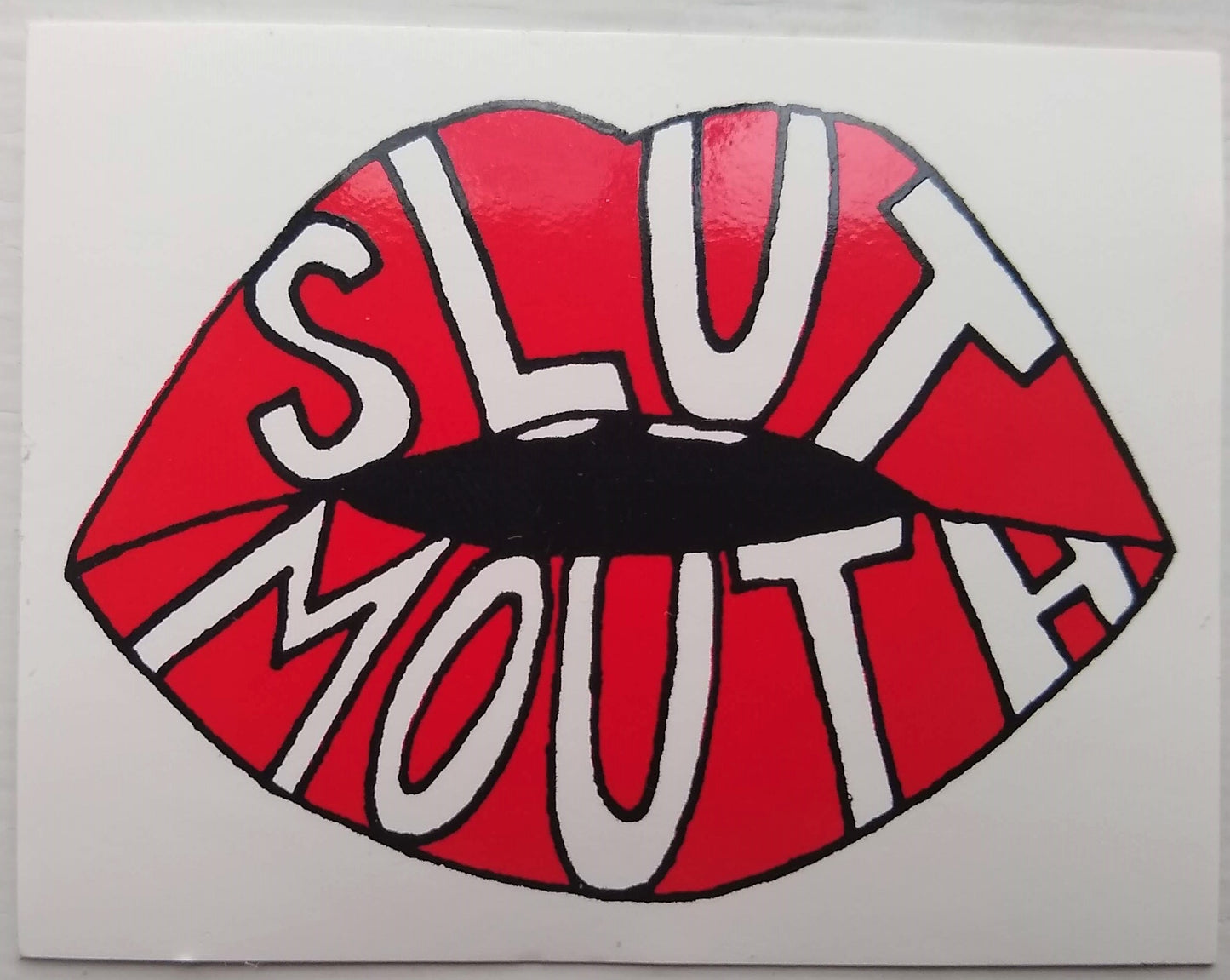 Slutmouth Vinyl Sticker