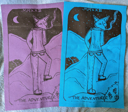 The Adventurer Tarot Inspired Back Patch