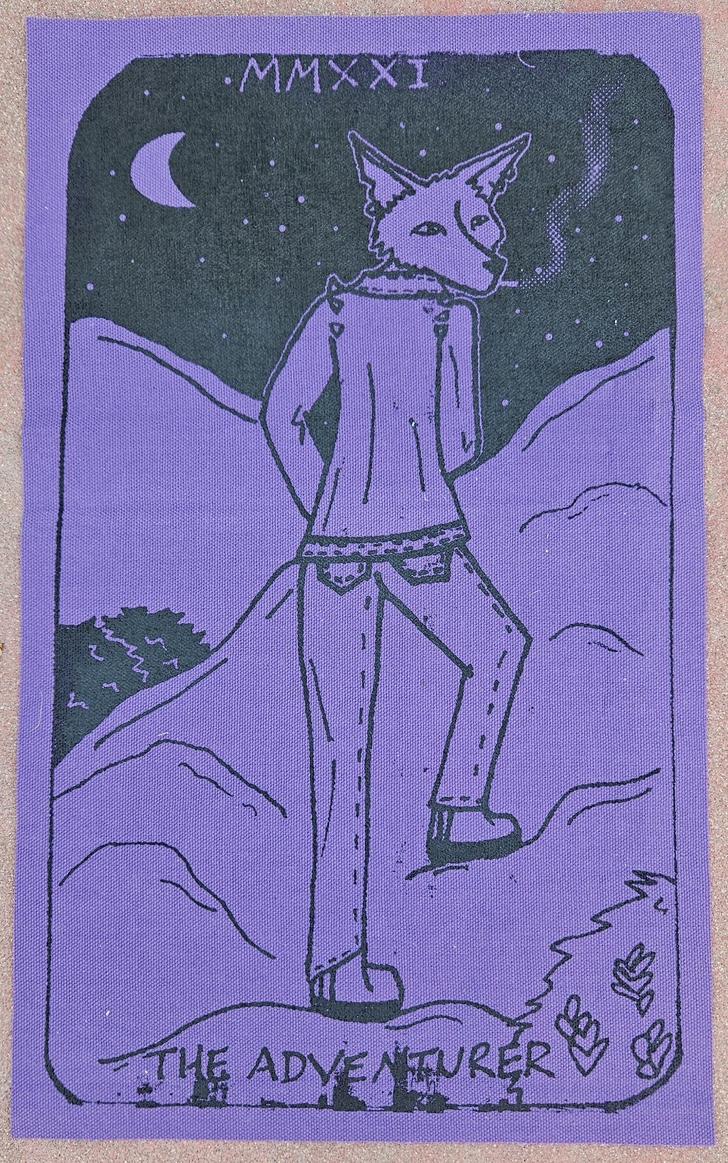 The Adventurer Tarot Inspired Back Patch