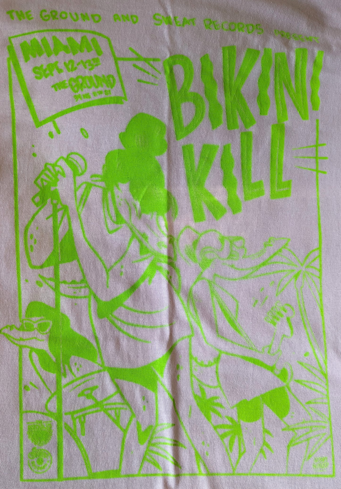 Bikini Kill Miami Gators UV Reactive T-Shirt