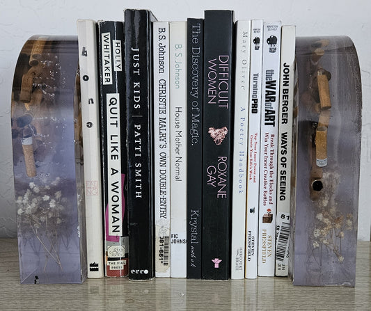 Nailed: Tombstone Bookends by Megan McLeroy