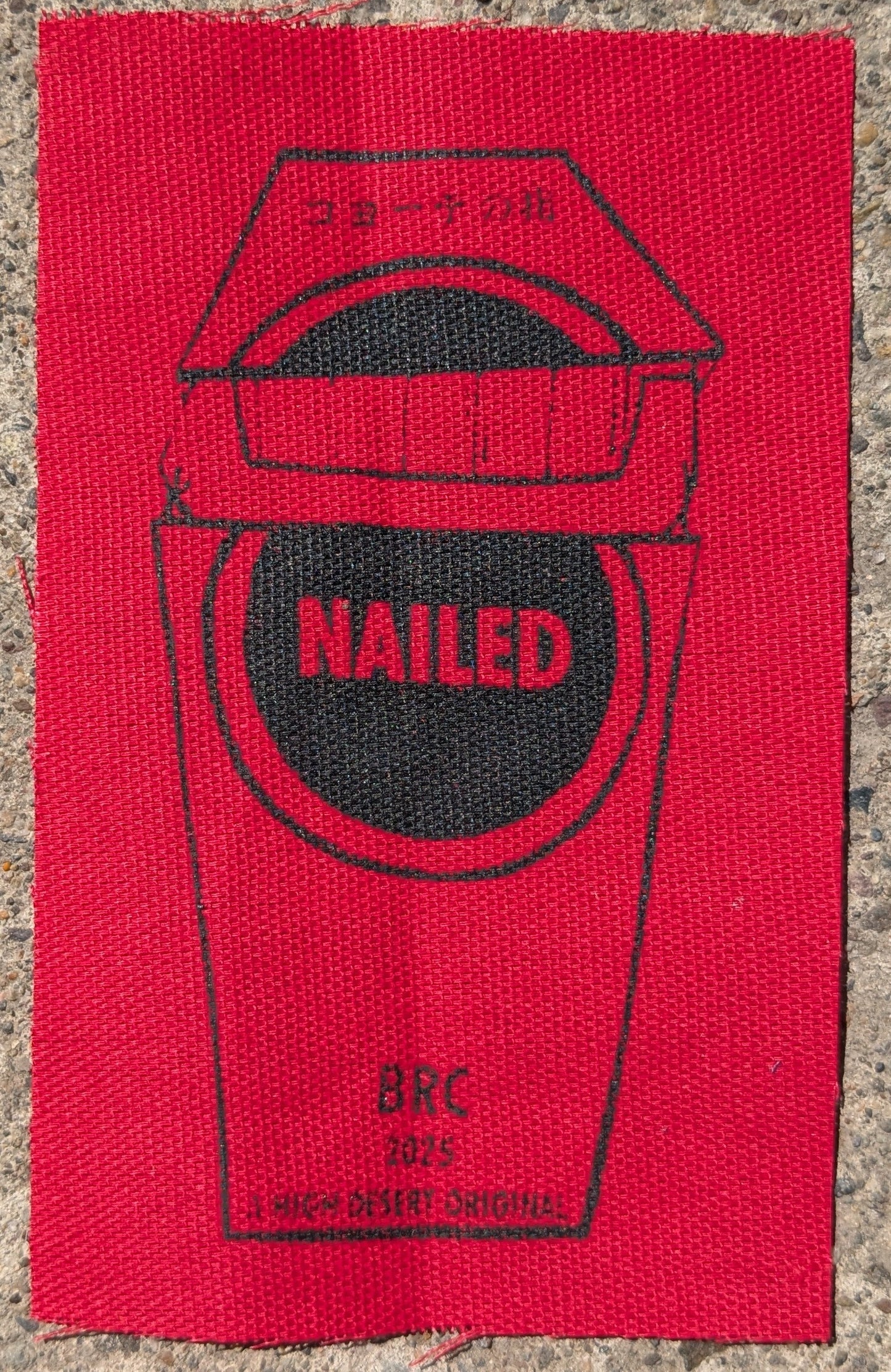 Nailed: Coffin Cigarette Box Patch