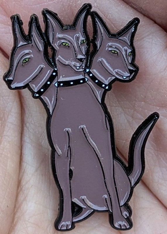 Cerberus Soft Enamel Pin