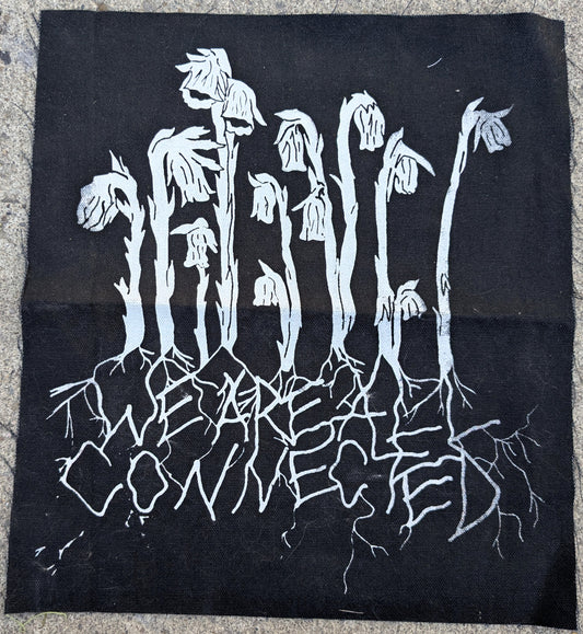 We Are All Connected Back Patch