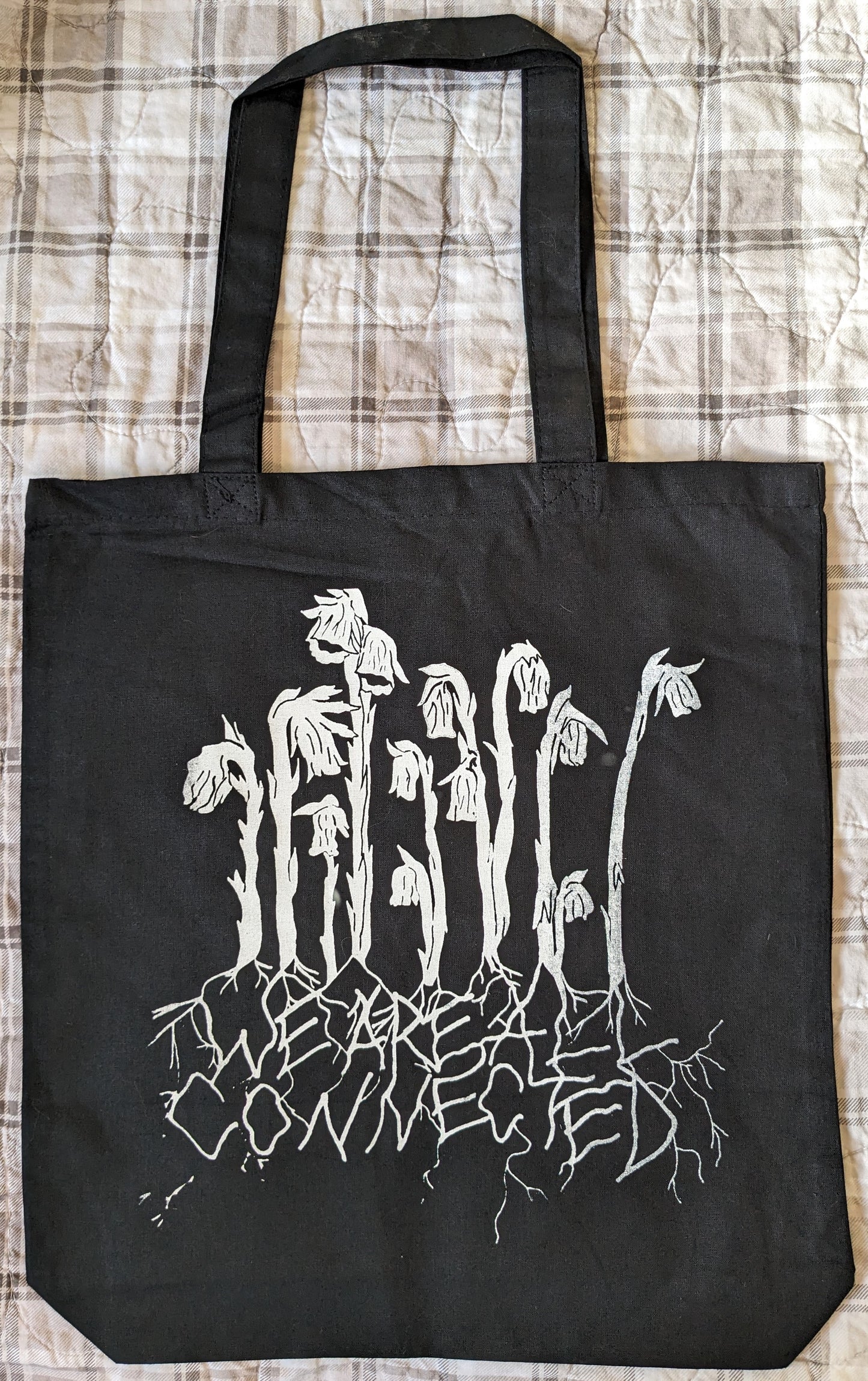 We Are All Connected Canvas Tote Bag