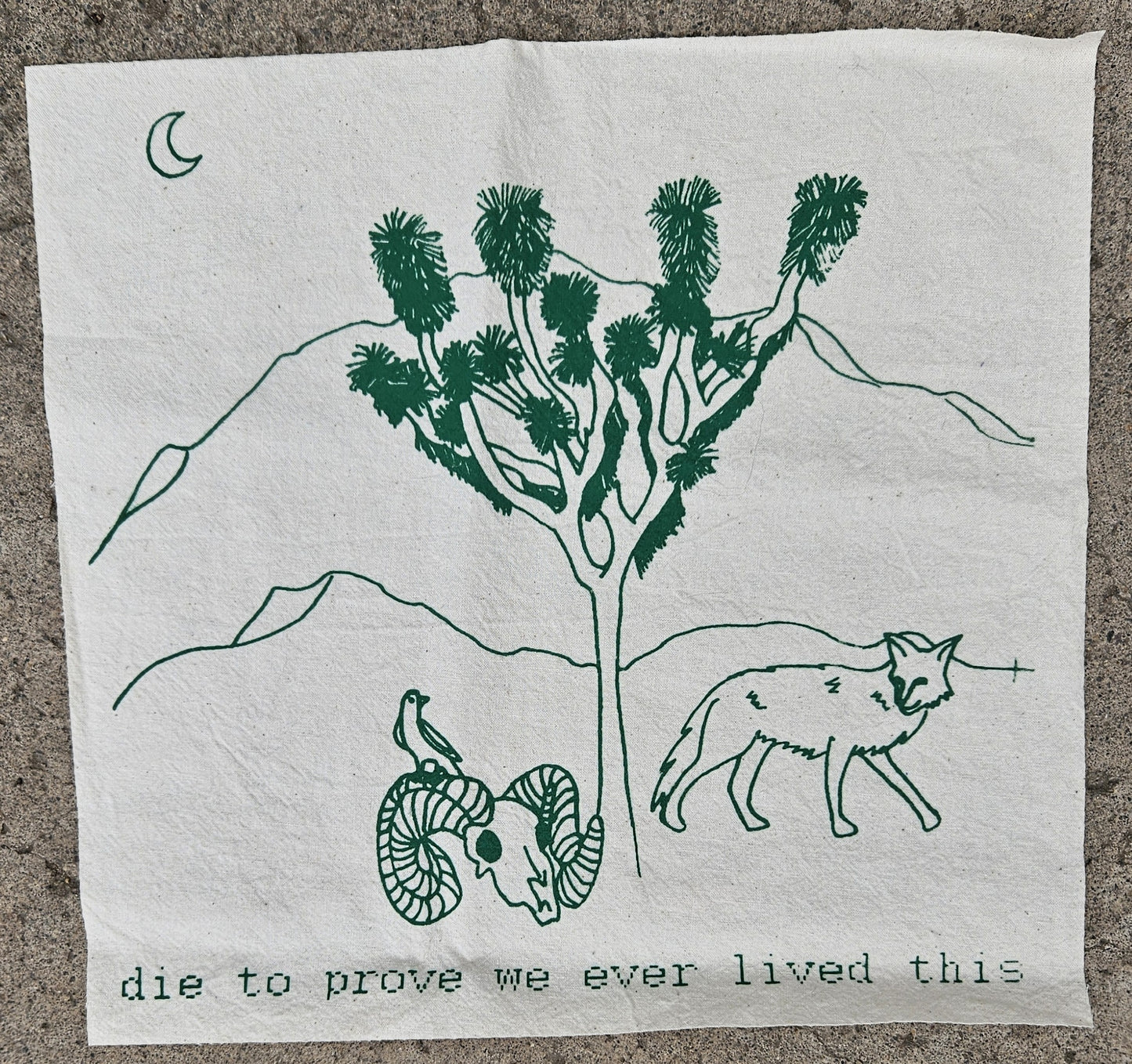 Desert Dwellers Back Patch
