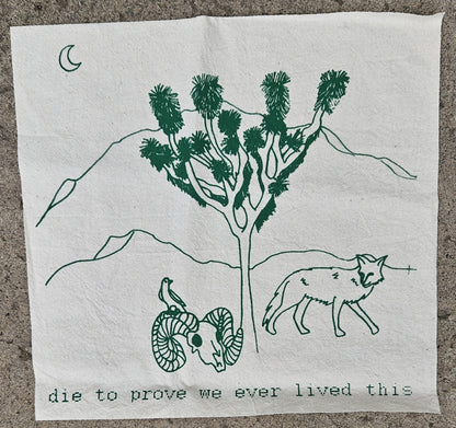 Desert Dwellers Back Patch