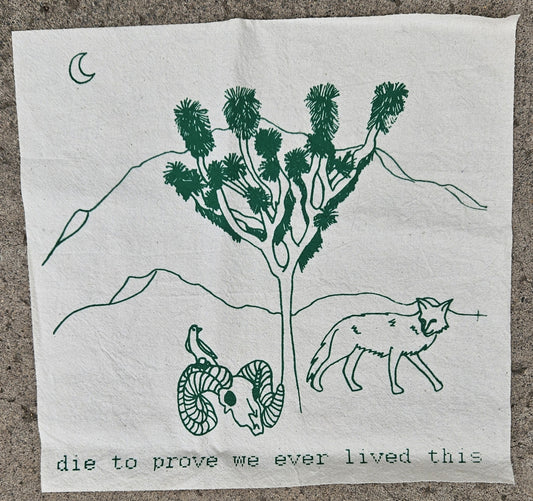 Desert Dwellers Back Patch