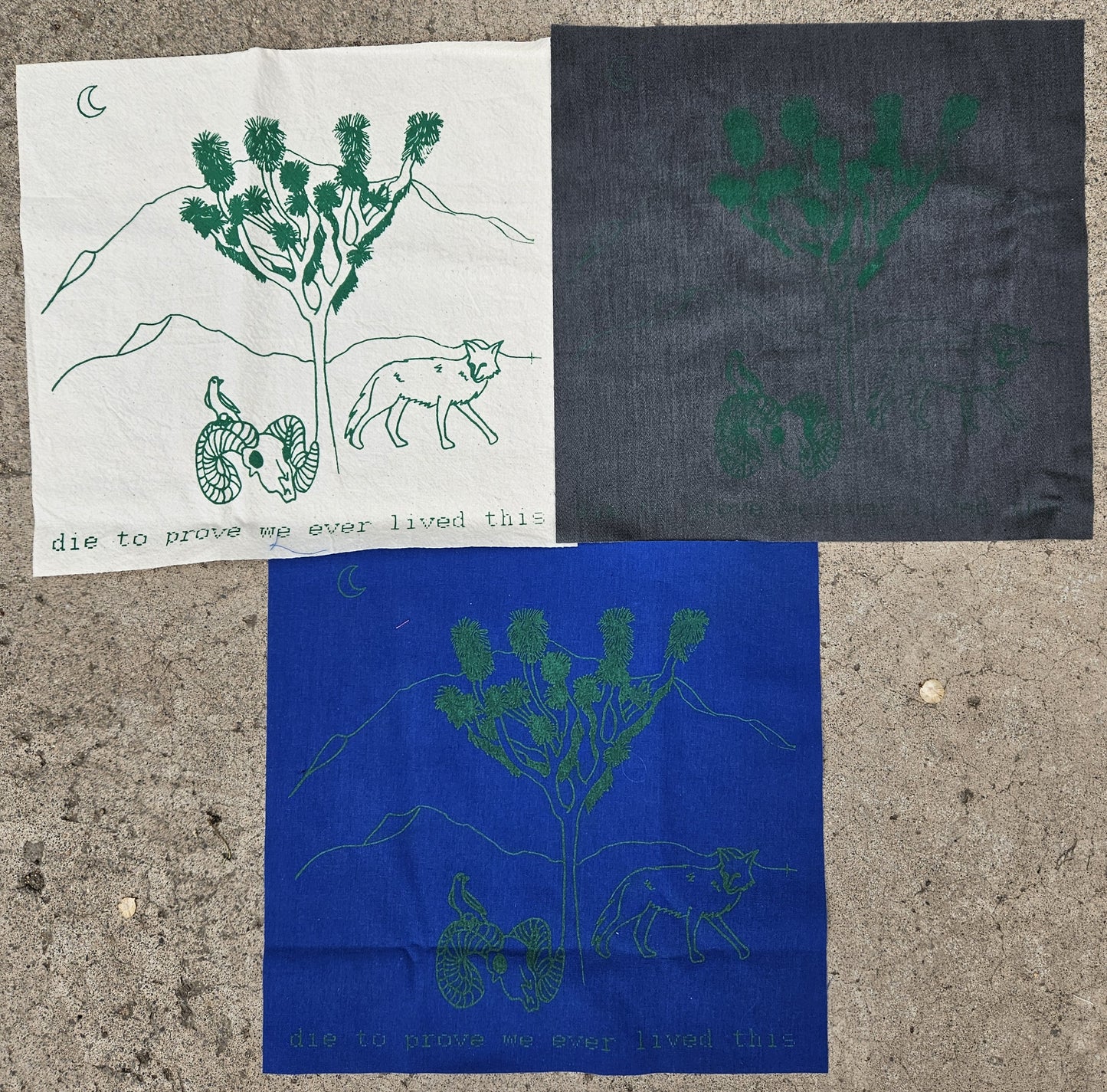 Desert Dwellers Back Patch