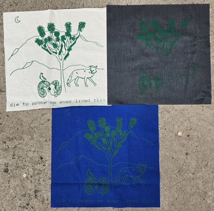 Desert Dwellers Back Patch