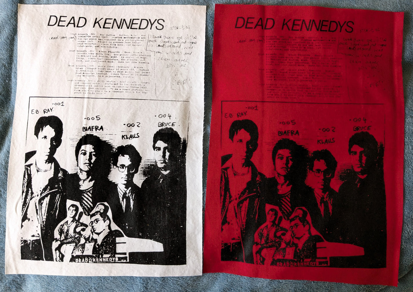 Dead Kennedys Back Patch