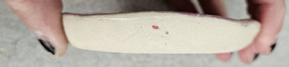 "don't ever give up" Hand Pinched Ceramic Trinket Dish