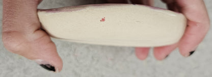 "don't ever give up" Hand Pinched Ceramic Trinket Dish