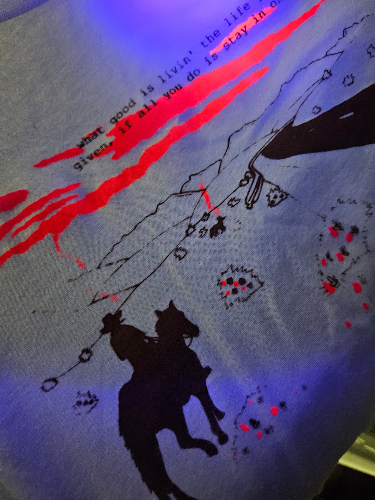 Ends of the Earth UV Reactive T-Shirt