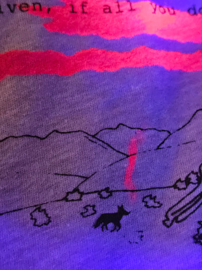 Ends of the Earth UV Reactive Crop Top