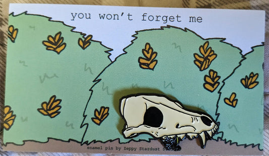 Seconds You Won't Forget Me Soft Enamel Pin