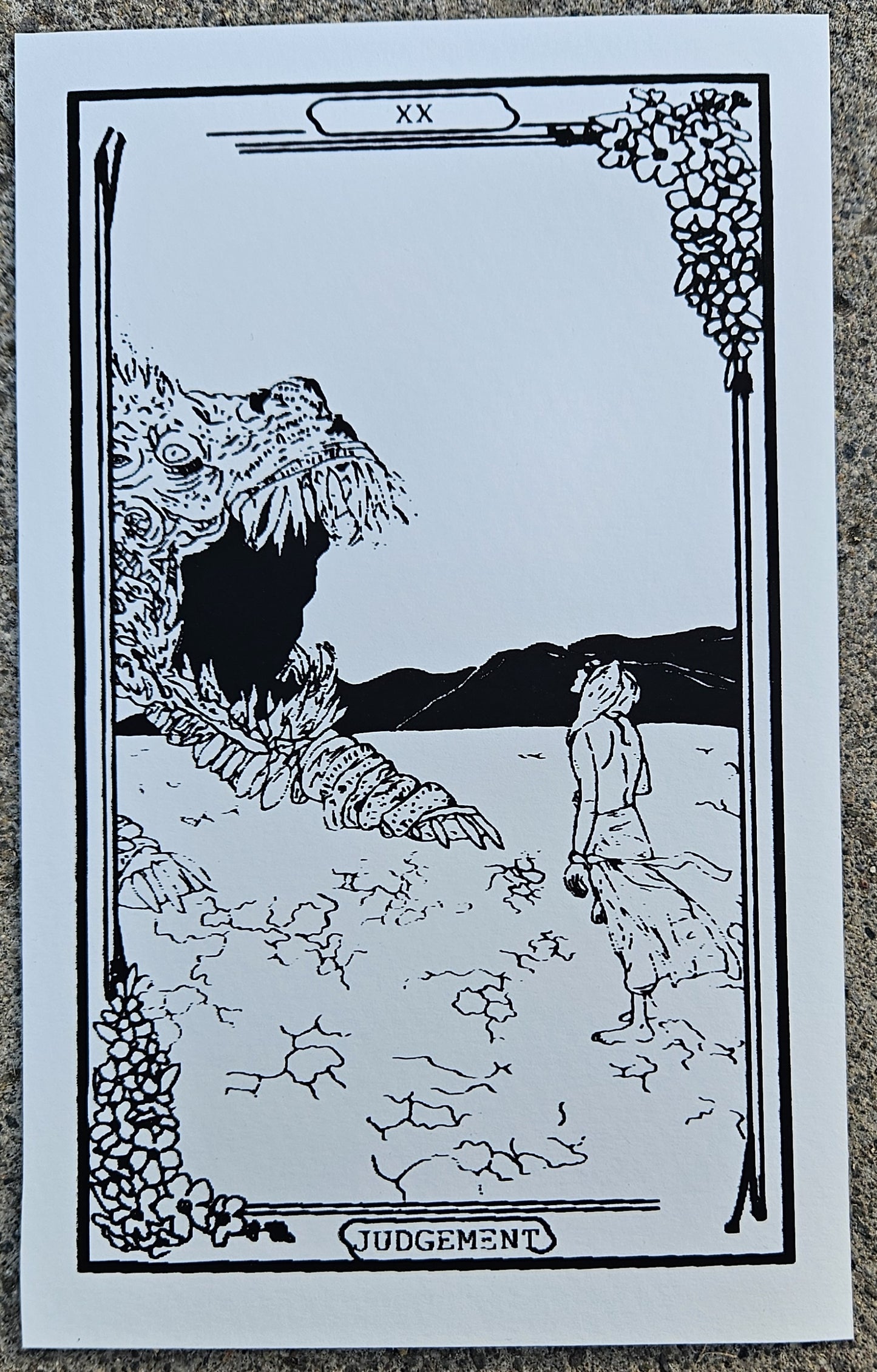 High Desert Tarot: Judgement Hand Pulled Print