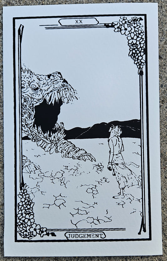 High Desert Tarot: Judgement Hand Pulled Print