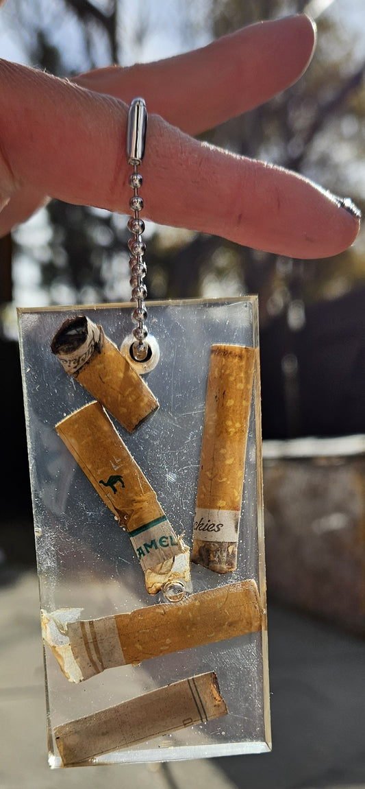 Nailed: Cigarette Keychain by Megan McLeroy