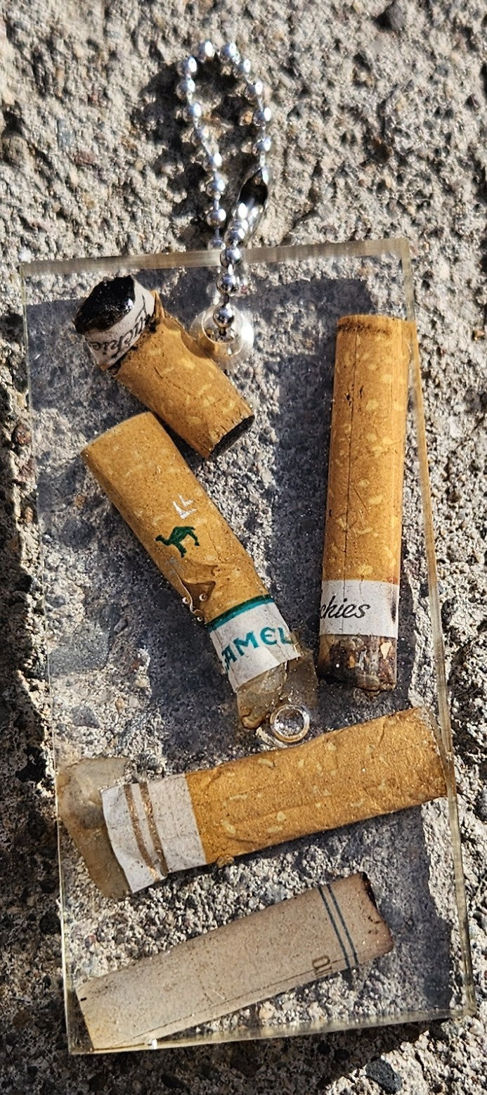 Nailed: Cigarette Keychain by Megan McLeroy